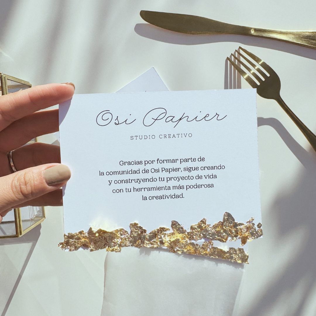 Papelería personalizada