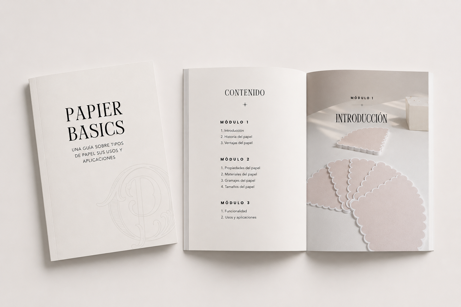 Guía tipos de papel